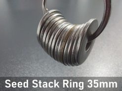 Seed Stack Ring - Stainless Steel - Bitcoin Seed Stack Washers