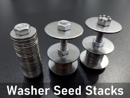 Seed Stacks - Stainless Steel Plain Washers
