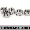 Stainless Steel Castle Nuts - M8 - Bitcoin Seed Stack Nuts